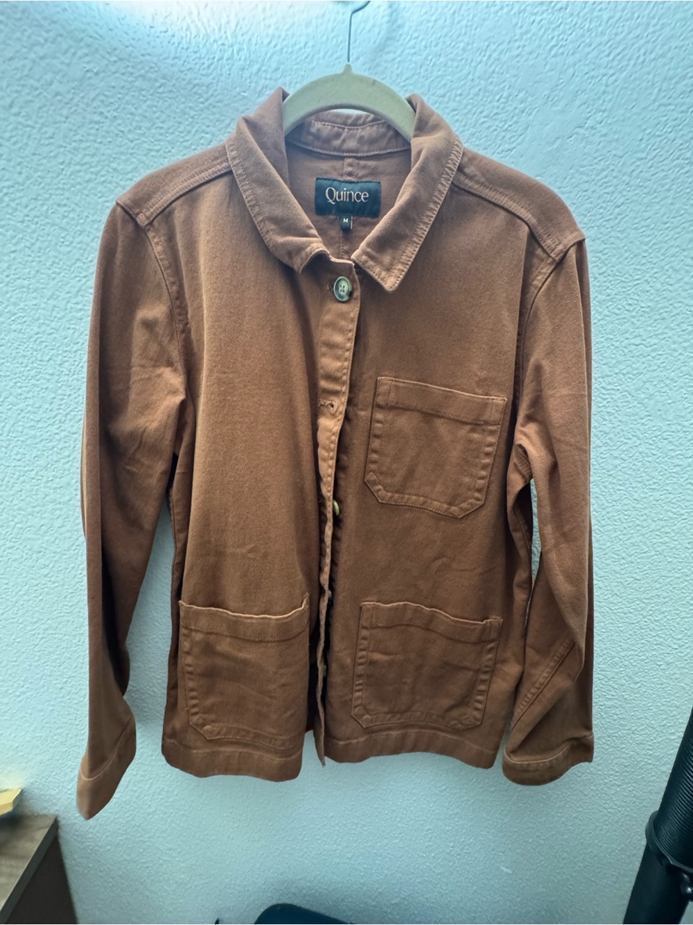 Quince Women's Lightweight Brown Jacket Medium